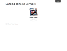 Tablet Screenshot of dancingtortoise.com